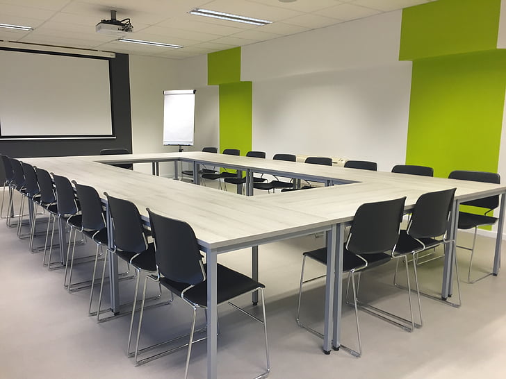 board room, chairs, conference room, floor, indoors, meeting, office