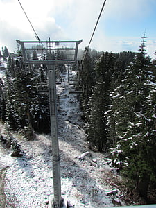 Grouse mountain, Canada, Vancouver, sne, Mountain, rejse, landskab