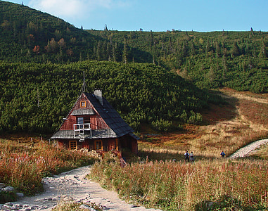 polske Tatra, Sommerhus, gamle, Ungdom, Trail, træhus, Tatry