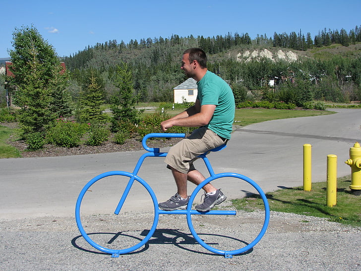 bike, bicycle, funny, unusual