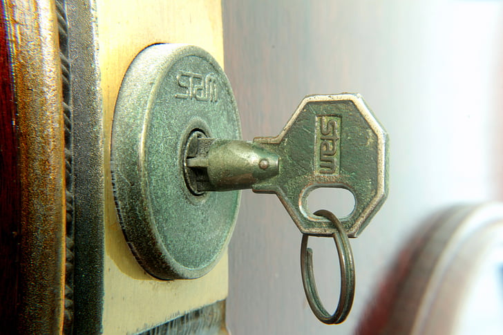ključ, zaključavanje, Otvorite, Otvaranje, vrata