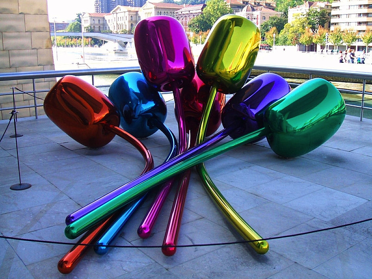 Bilbao, Tây Ban Nha, bảo tàng, tác phẩm điêu khắc, nghệ thuật, nghệ thuật hiện đại, thiết kế