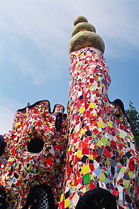 Niki de saint phalle, arte, artista, scultura, Toscana, Capalbio, il giardino dei tarocchi