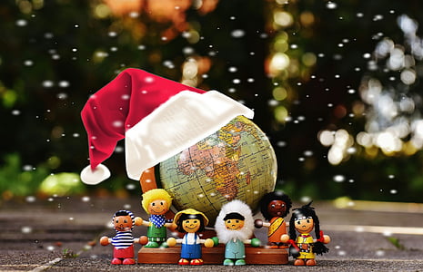 さまざまな国籍, クリスマス, すべての子供たち, 寄付, クリスマスの時期, 時間を寄付します。, ヘルプ