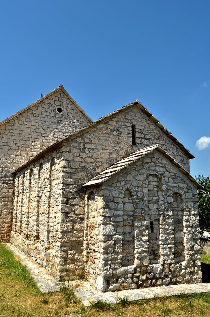 kirkko, Ciovo, Trogir, Kroatia, Unescon, Euroopan, arkkitehtuuri