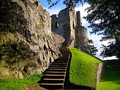 slott, turist, historia, monumentet, fästning