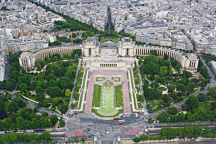 Paris, Frankrig, Eiffel, arkitektur, City, Rejsemål, bygningens ydre
