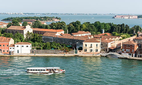 Venecia, Italia, Europa, barco, viajes, canal, agua