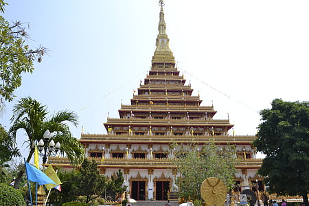 Templo de, Tailandia, complejo del templo