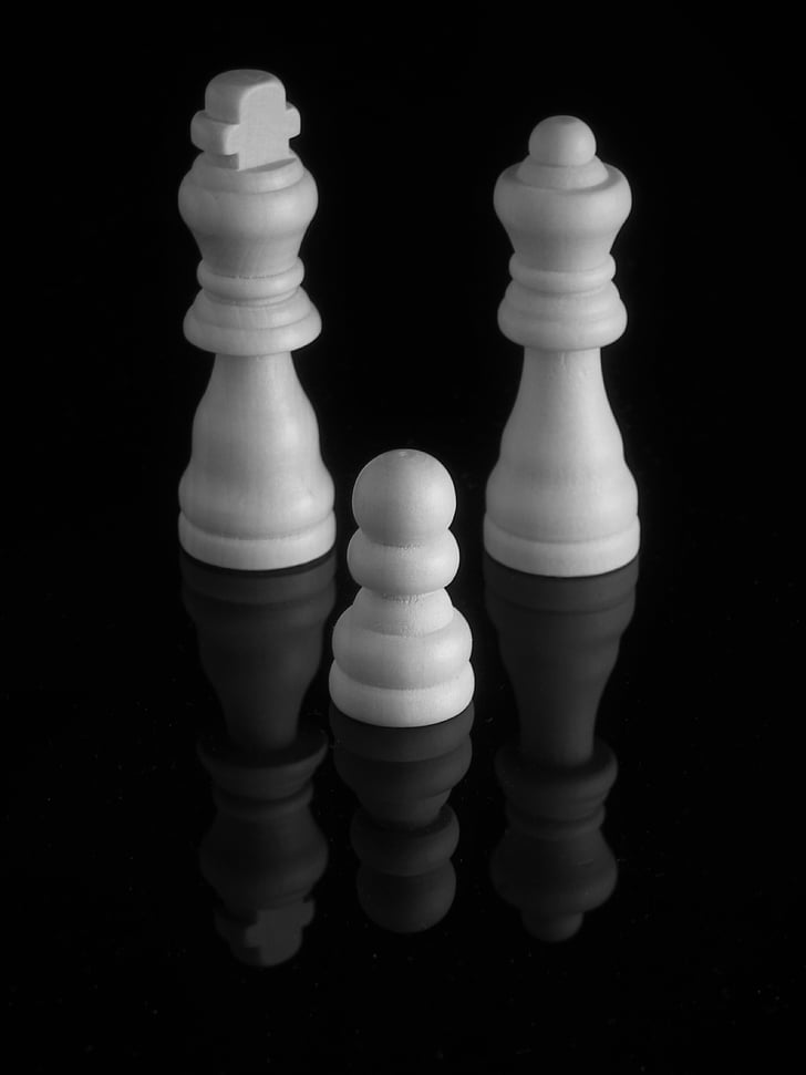peces d'escacs, rei, Reis, Bauer, escacs, peces d'escacs, caràcters de joc