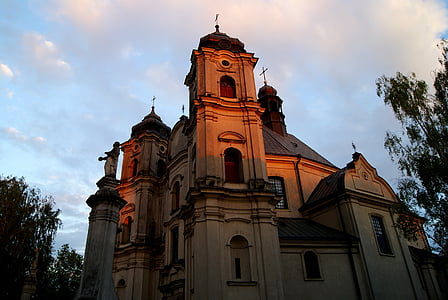 šventykla, bažnyčia, platinamas apaštalų, Chelsea, Liublino vaivadija, Lenkija, šventas pastatas