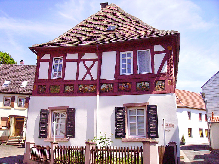 fachwerkhaus, germany, truss structure