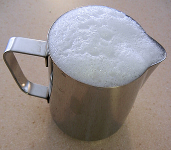 skim milk foam, dairy, fresh, healthy