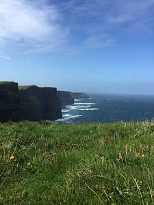 klippen van mohr, Ierland, Iers, zee, winderig, Clare, kust