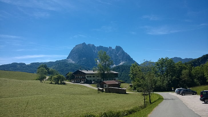 wilderkaiser, mountains, panorama