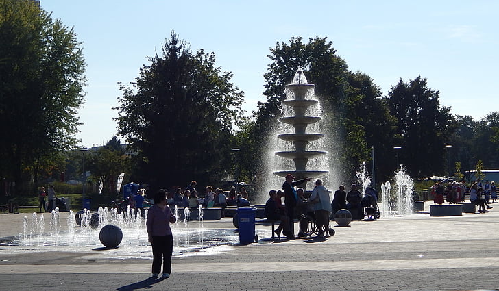 fontanas, – pjūklas, Lenkija