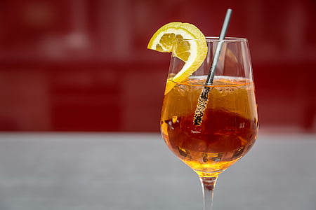 alcohol, aperol, beverage, citrusy, cocktail, cocktail glass, cold