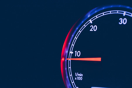 đo tốc độ, dấu gạch ngang, vòng/phút, xe hơi, ô tô