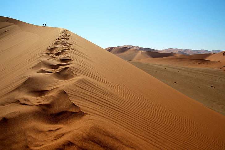 dűne, Namíbia, Sossusvlei, nagy mama, homok, természet, táj