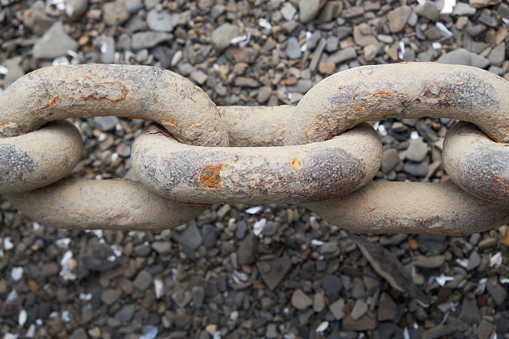 chain, metal, ship, iron, corrosion, connection, rusty