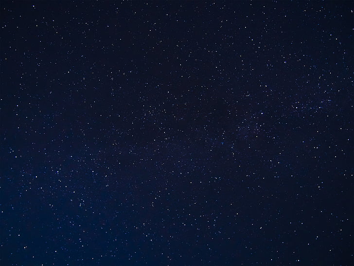 sky, the stars, night, space
