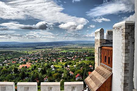 csókakő, pilis, viduramžių, didėjimas, Vengrija