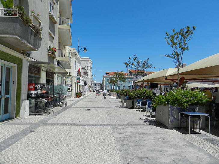 Caldas da rainha du, Portugal, Street