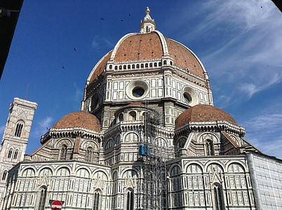 Duomo, Firenze, Italien, Firenze, italiensk, Dome, renæssancen
