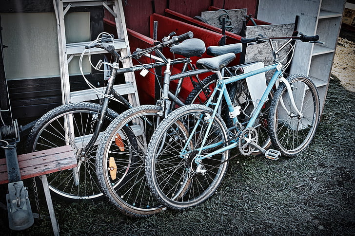 dviračiai, ciklų, mobilumo, asmens, ratai, dviračiai, balansas