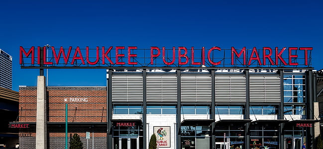 Milwaukee, Wisconsin, City, Oraşe, urban, Panorama, piaţă publică