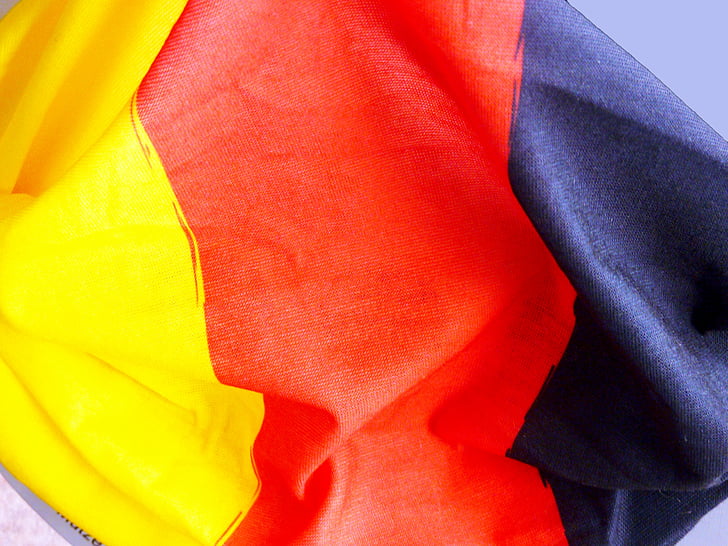 Bandera, Banner, Negre Or vermell, Alemanya, Bandera d'Alemanya, or, vermell