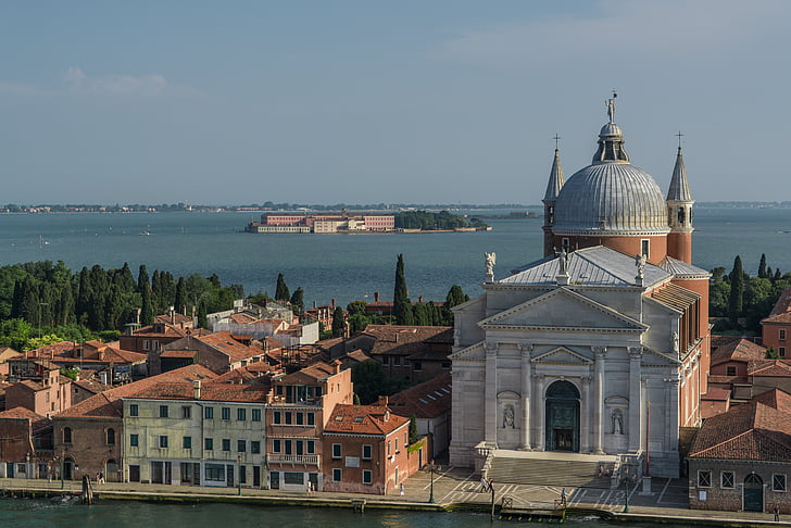 Венеция, Италия, Береговая линия, канал, Европа, воды, путешествия