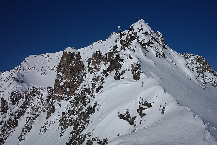 suusapiirkond, Arlberg, talvel, mäed, mäetipud, talvistel, Suusatamine