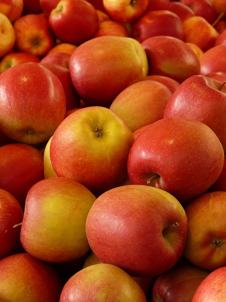 fruits, alimentaire, pomme, fruits, vitamines, Frisch, en bonne santé