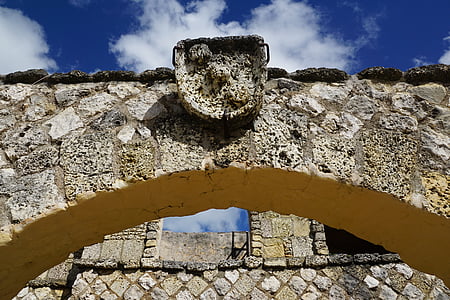 奥拓 de chavón 村, 加勒比海, 多米尼加共和国, 圆形剧场, 历史, 古代, 建筑