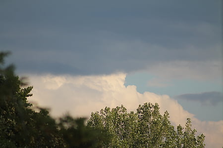 Fırtına öncesi, bulut, manzara