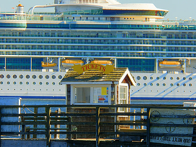 Kassenhäuschen, Tickets, Pier, Hafen, Dock, Reisen, Boot
