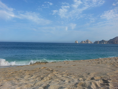Cabo, Bogen, Strand, Ozean, Himmel, Wasser, Küste