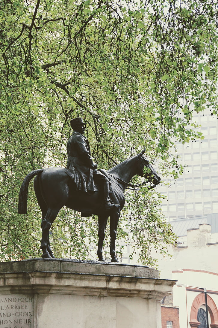 Londra, scultura, Reiter, Monumento, Inghilterra, statura