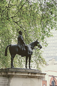 Londres, escultura, Reiter, Monumento, Inglaterra, estatura
