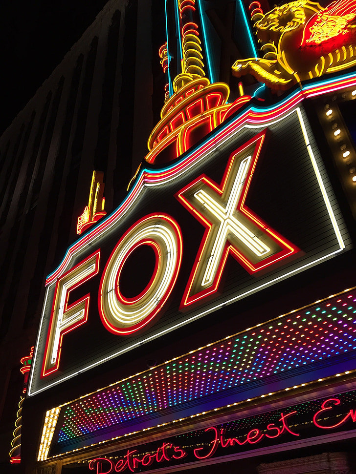 Detroit, Fox, Theater