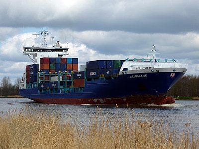 Schiff, Schiffe, Frachter, Containerschiff, Container, NOK, Helga Land