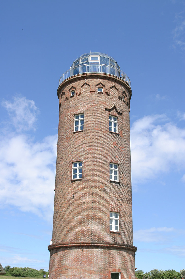 világítótorony, Rügen-sziget, Balti-tenger, tenger, Rügen