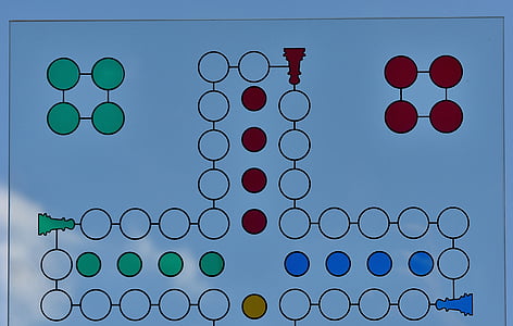 not ludo, game board, glass, sky, blue, gesellschaftsspiel, pastime