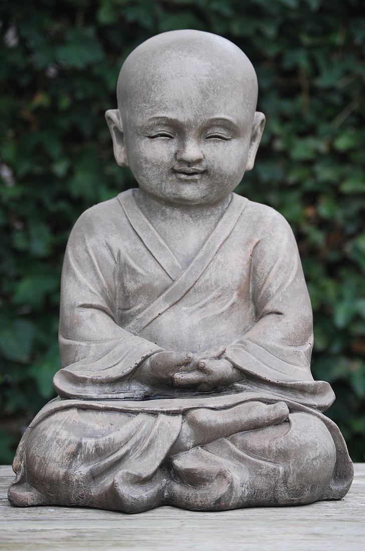 bild, Buddha, Meditation, tro, andlighet, resten, sitter