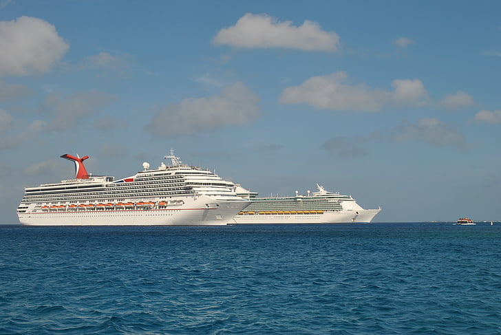 cruiseship, atostogų, Karibai, kruizinis laivas, jūra, jūrų laivas, keleivinis laivas