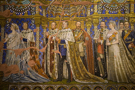 Плитка керамічна, Скло, Мозаїка, барель склепінним дахом, кайзер Вільгельм 1, Меморіальна церква, Берлін