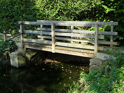 дървен мост, мост, вода, природата, Boardwalk, преход, дървен материал