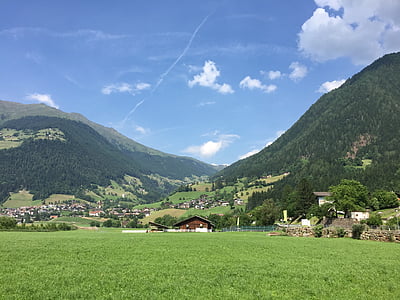 Itália, montanhas, Tirol do Sul, Dolomitas, Alpina, paisagem, natureza