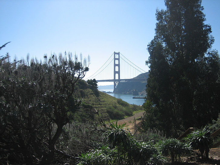most Golden gate, San francisco, Kalifornie, Spojené státy americké, Amerika, Panorama, Zobrazit